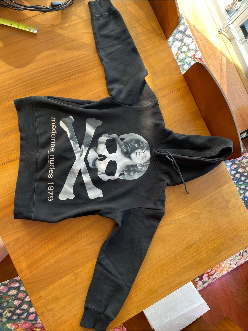 Mastermind Japan Madonna Nudes 1979 Black Graphic Hoodie